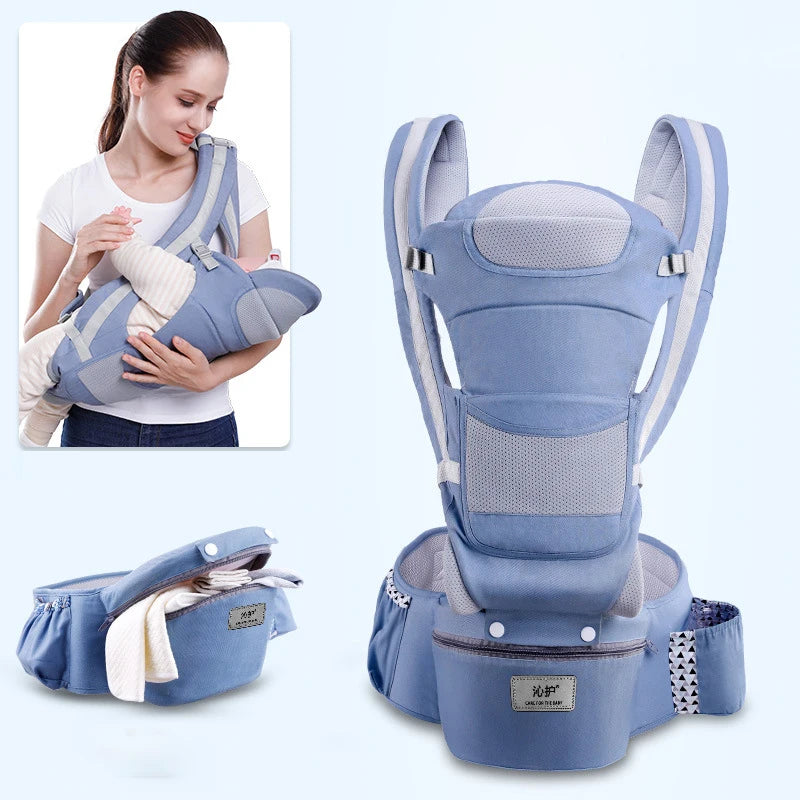 Newborn Ergonomic Baby Carrier Backpack Baby Wrap Sling Travel