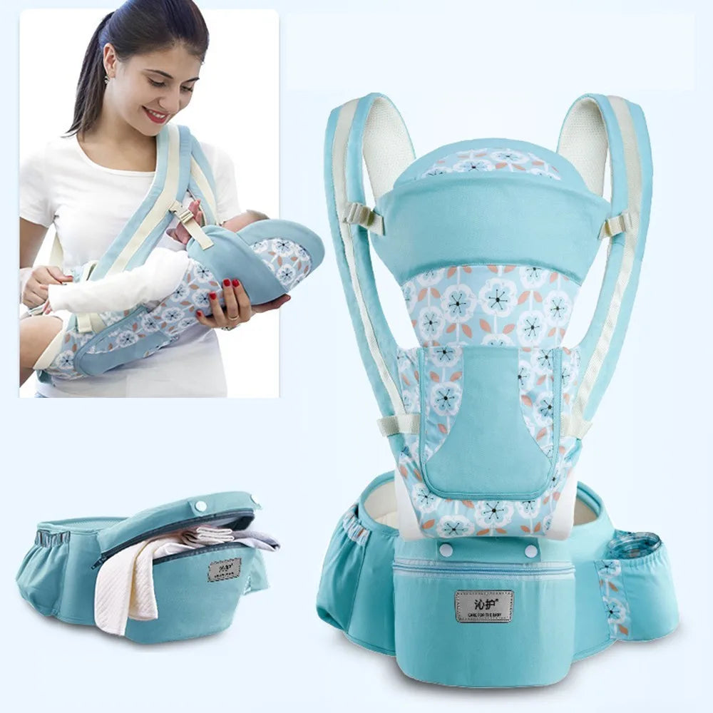 Newborn Ergonomic Baby Carrier Backpack Baby Wrap Sling Travel