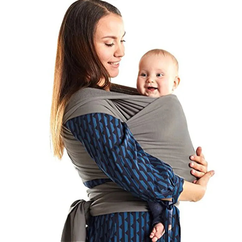 Cotton Baby Carrier Newborn to Toddler Flexible Cotton Travel Baby Carrier