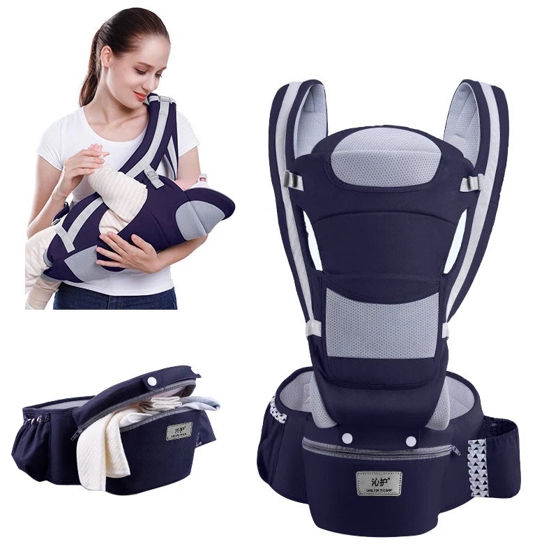 Newborn Ergonomic Baby Carrier Backpack Baby Wrap Sling Travel