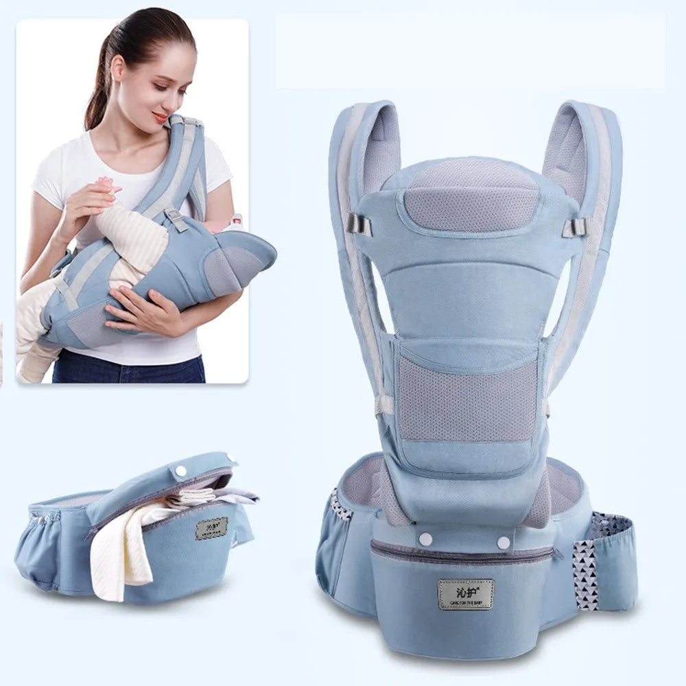 Newborn Ergonomic Baby Carrier Backpack Baby Wrap Sling Travel