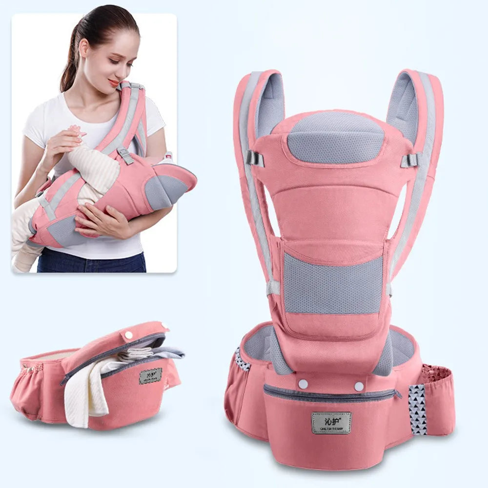 Newborn Ergonomic Baby Carrier Backpack Baby Wrap Sling Travel