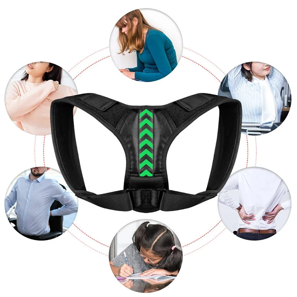 Adjustable Posture Corrector Back Support Belt Support Shoulder Spine Support Lumbar Protector Posture Orthopedic Belts Women