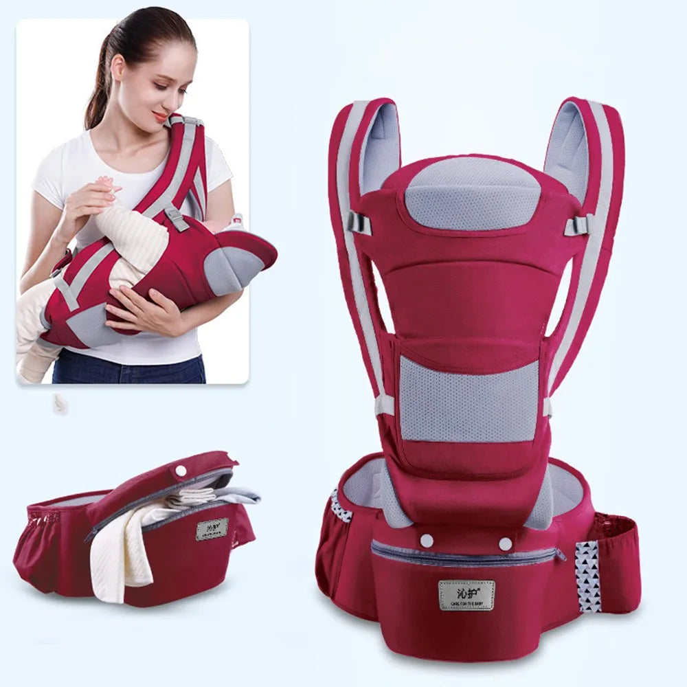 Newborn Ergonomic Baby Carrier Backpack Baby Wrap Sling Travel