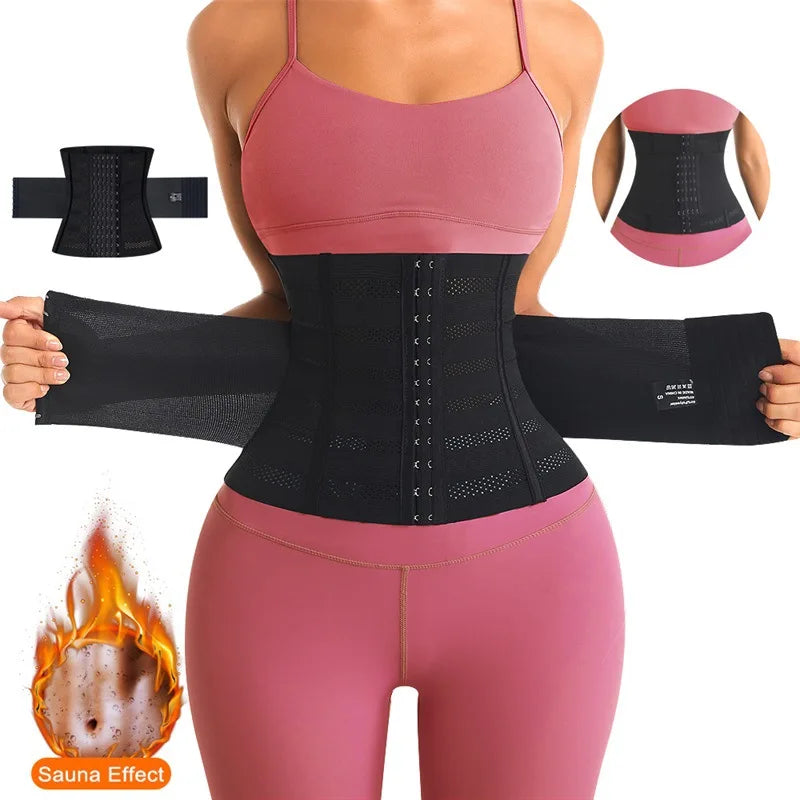 Waist Trainer Body Shaper Tummy Control Slimming Sheath Flat Belly Reductive Shapewear Women Corset Belts