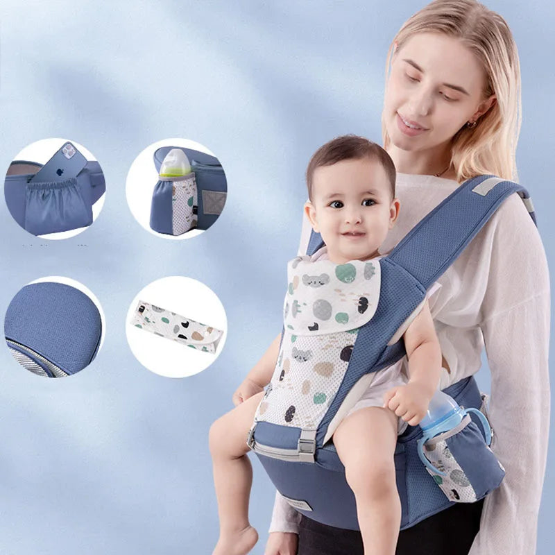 Newborn Ergonomic Baby Carrier Backpack Baby Wrap Sling Travel