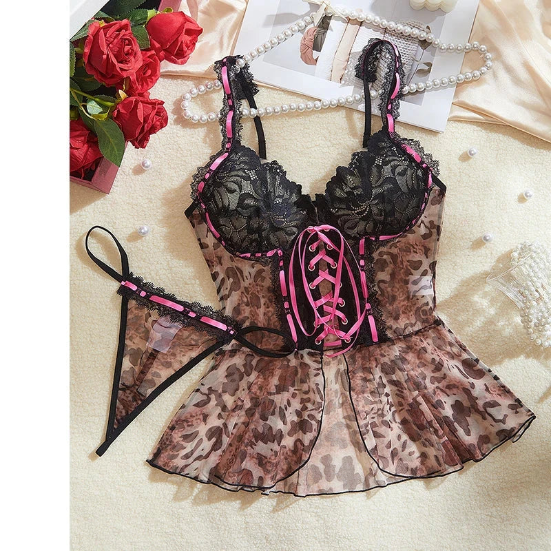 Luna nightgown lace lingerie