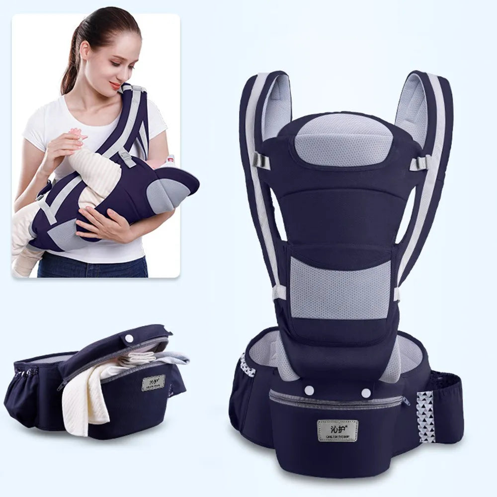 Newborn Ergonomic Baby Carrier Backpack Baby Wrap Sling Travel